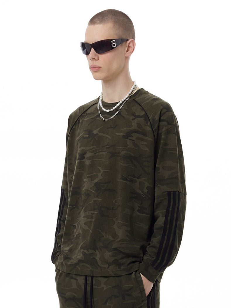 High Street Patchwork Camouflage T-shirt