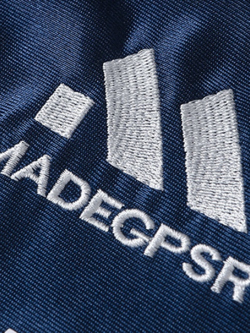 Campus Badge Embroidery Breathable Polo Shirts