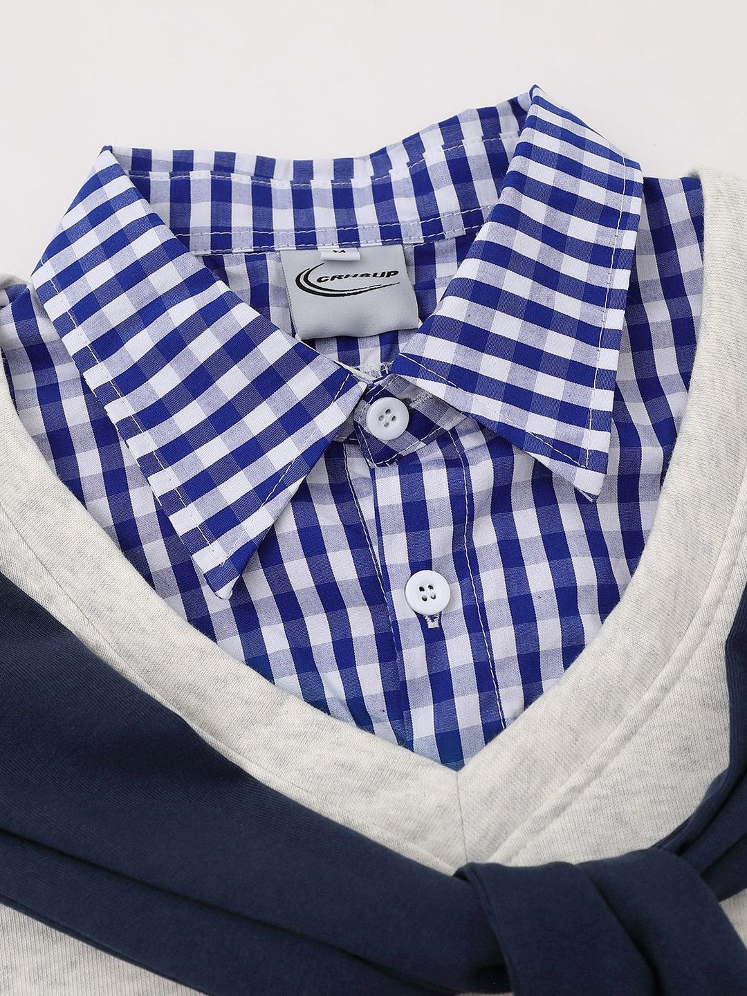 Liber Autumn Neutral wear Fake two pieces Sweatshirts