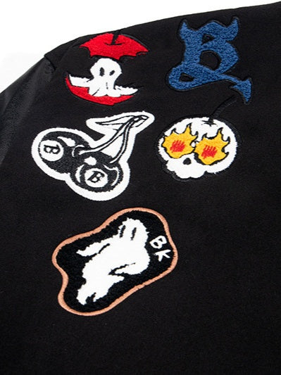 Cartoon Towel Embroidery Graffiti Baseball Uniform
