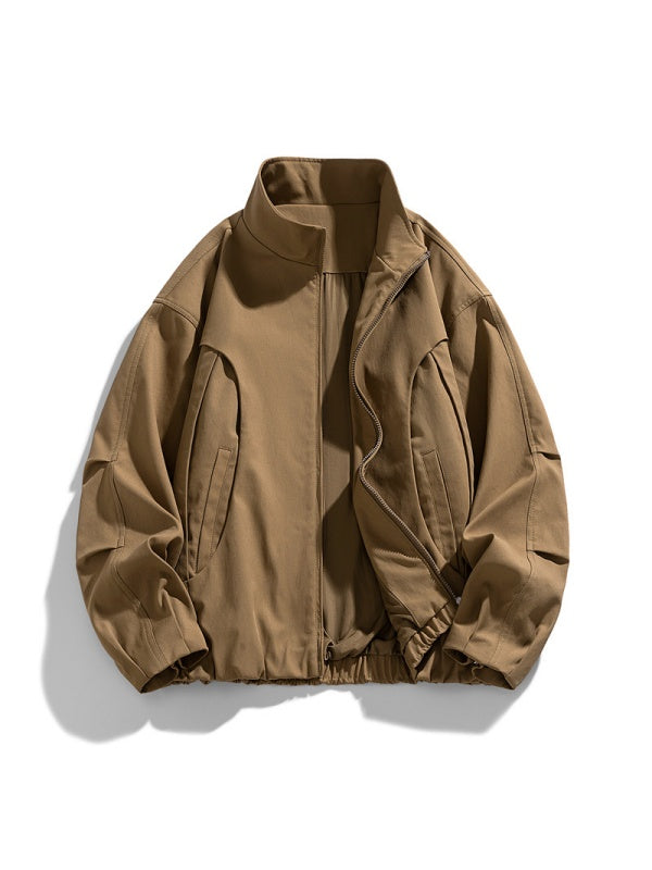 Cleanfit Loose-fit Zipper Jackets