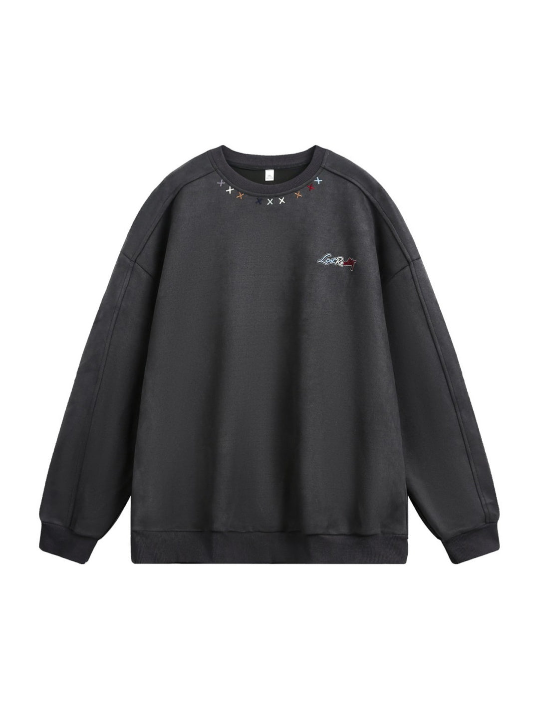 Liber Autumn Men's Embroidered Pattern Letter Sweatshirts&Hoodies