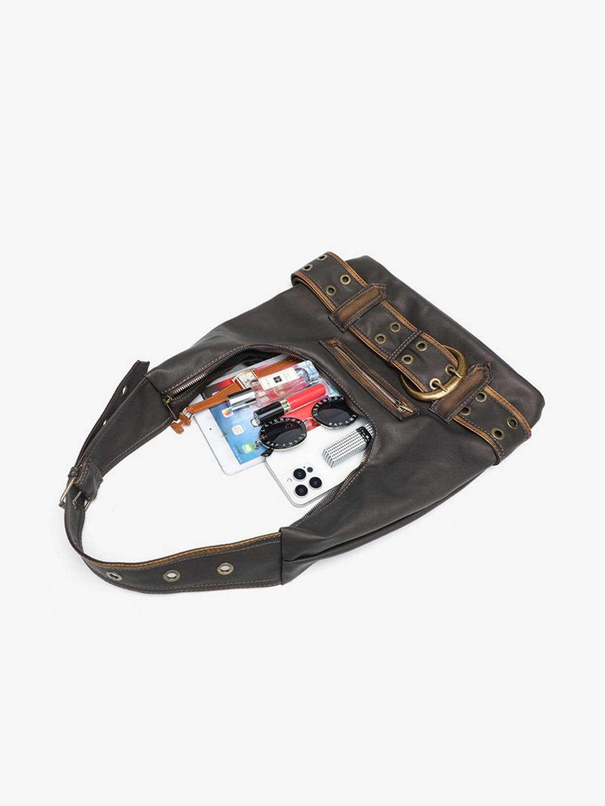 Retro Metal Punk Shoulder Bag