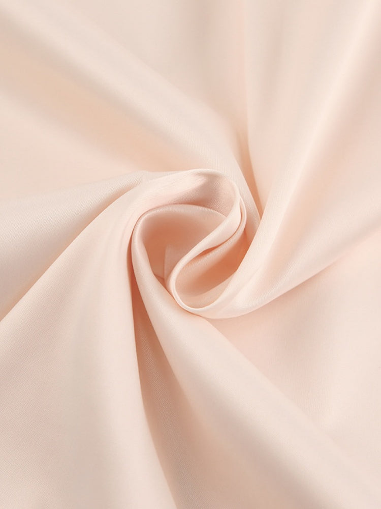 V-neck Satin Waist Retro Maxi Dresses