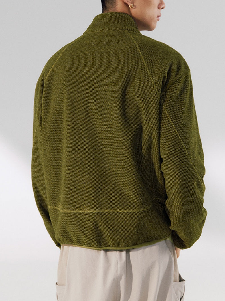 Stand Collar Outdoor Plush Sports Jacket