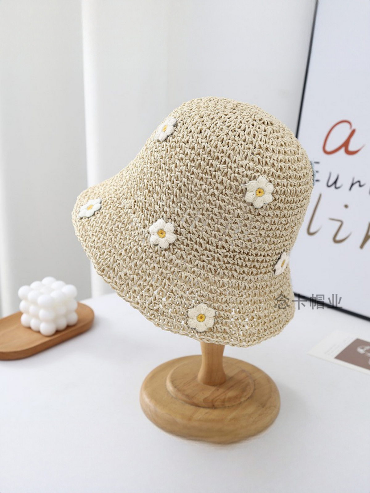 Little Flower Straw Hat