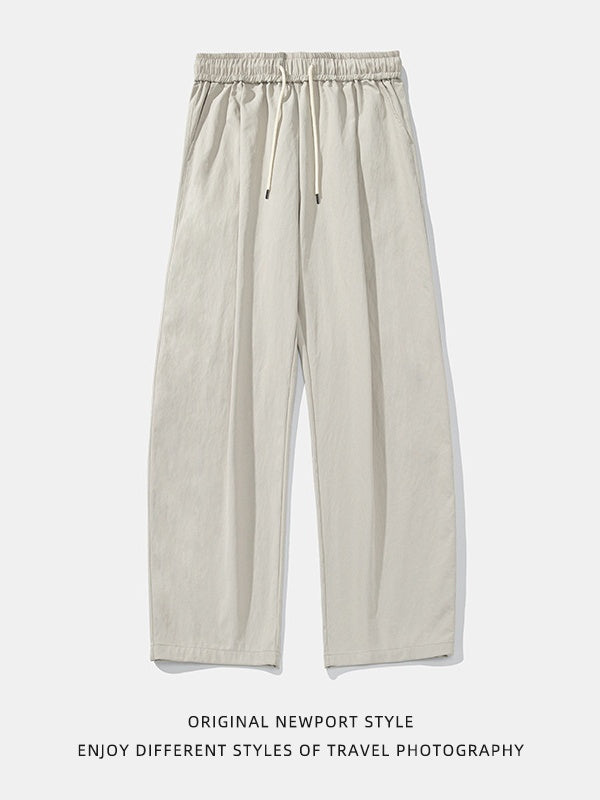 Liber Autumn Neutral wear Solid Color Pants