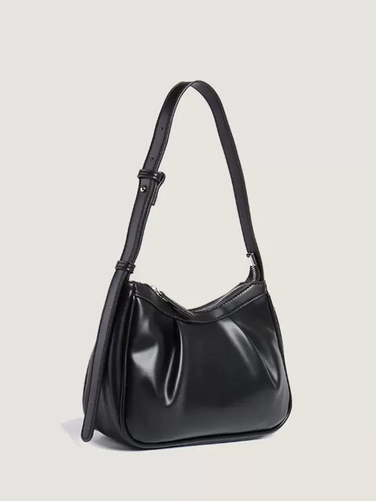 Pleated Shoulder Bag
