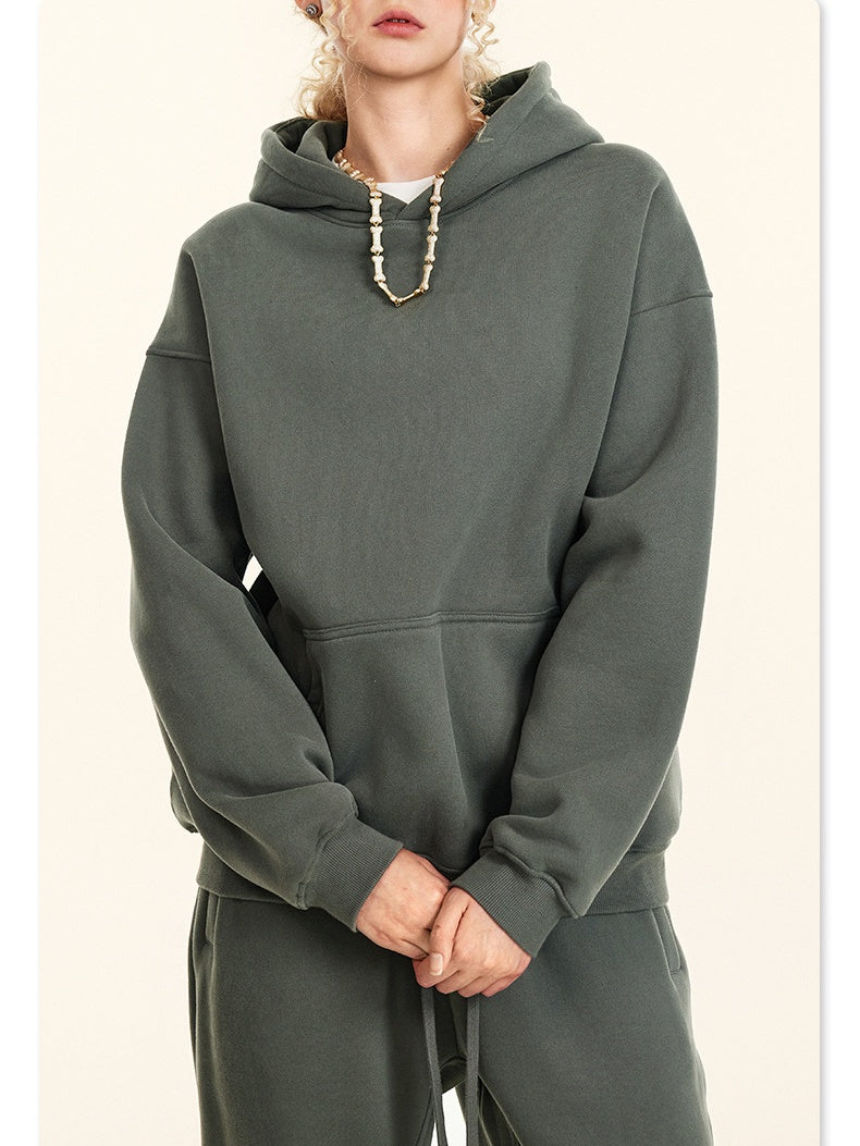 Liber Autumn Neutral Light Fleece Hoodies