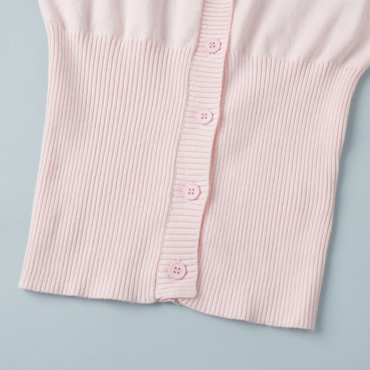 Slim-fit Knit Base Layer Sweater Knit Long-sleeved Cardigan