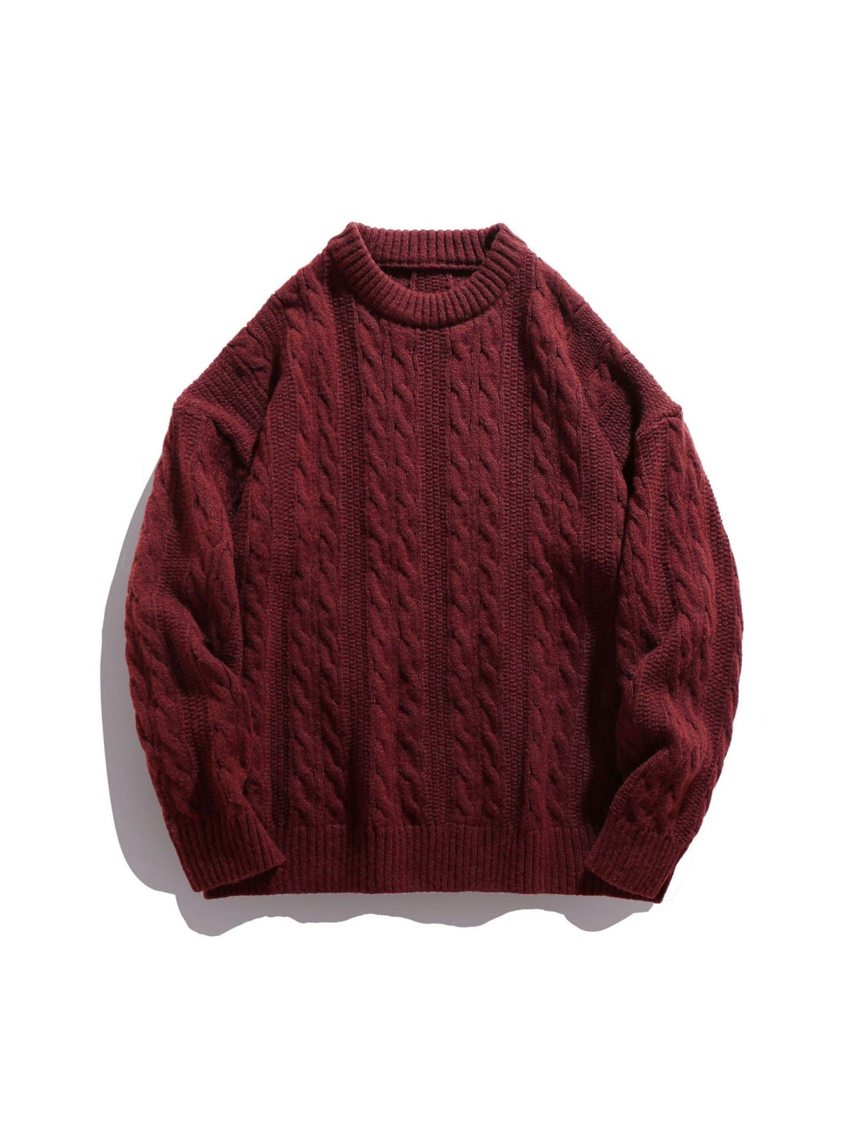 Liber Autumn Neutral wear Ribbed hem Sweaters