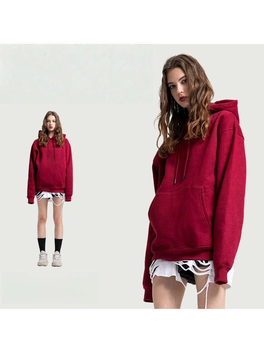 Liber Autumn Neutral Thin Fleece Hoodie