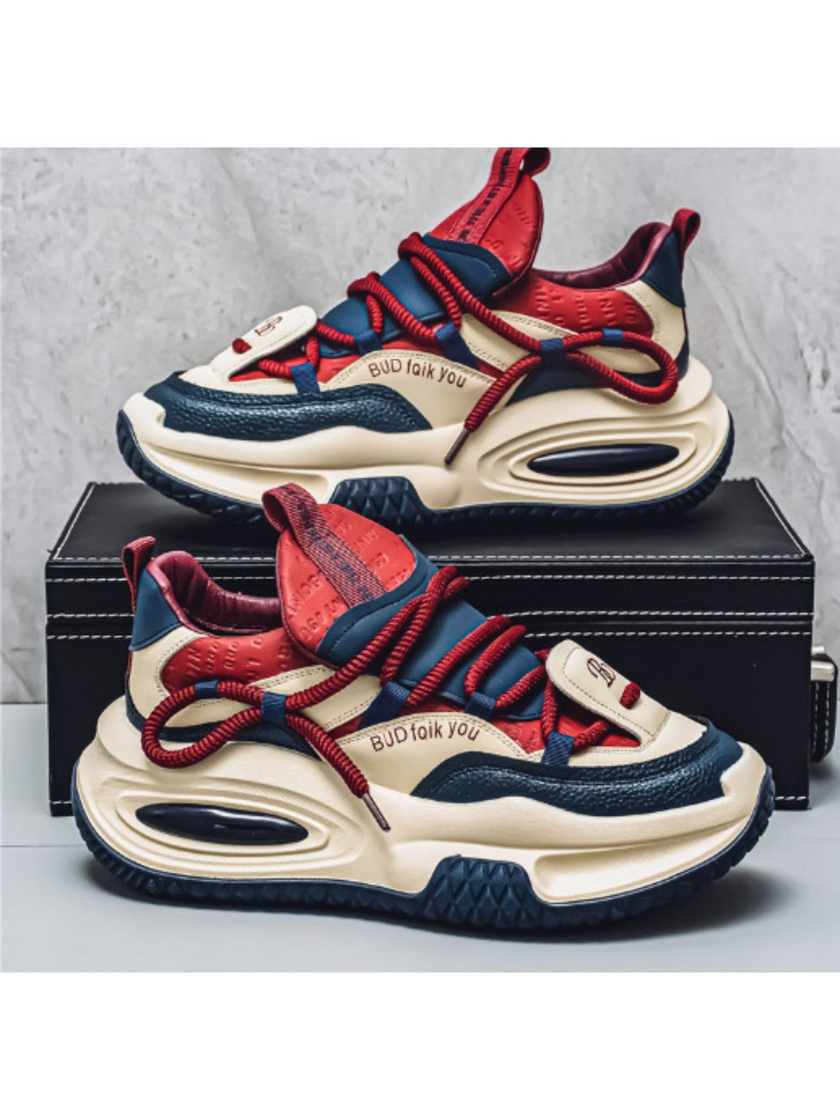 Liber Four Seasons Thick-soled Men's Casual Sports Shoes