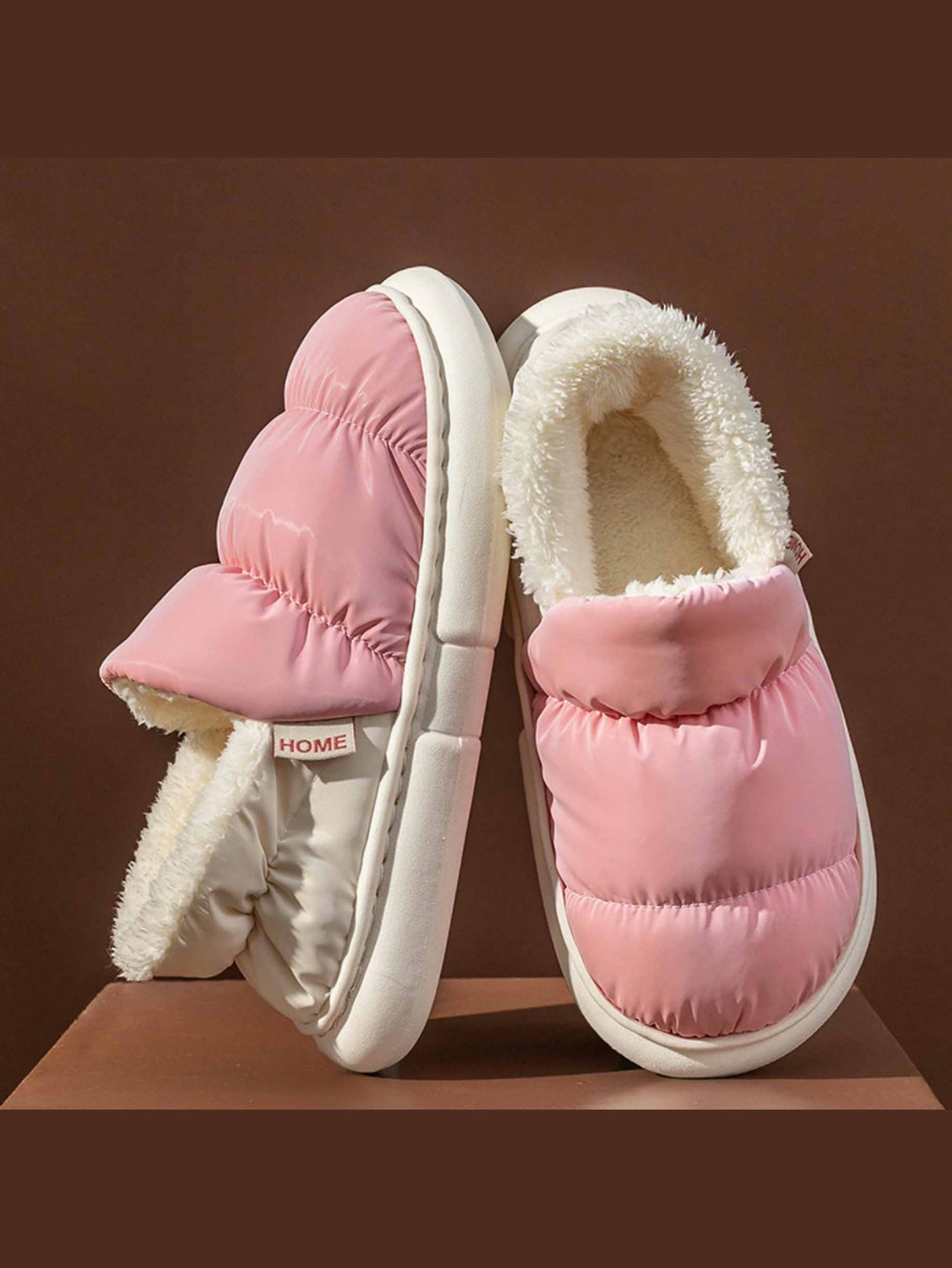 Colorblock Pleated Flats