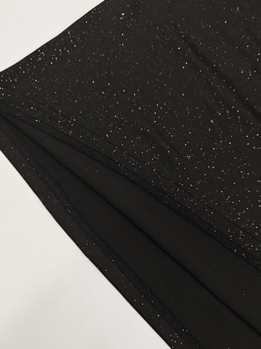 Liber Autumn Women's Pleated One shoulder Maxi Dresses