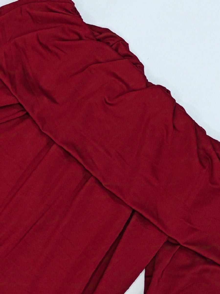 Liber Autumn Women's Bandage Off Shoulder Maxi Dresses