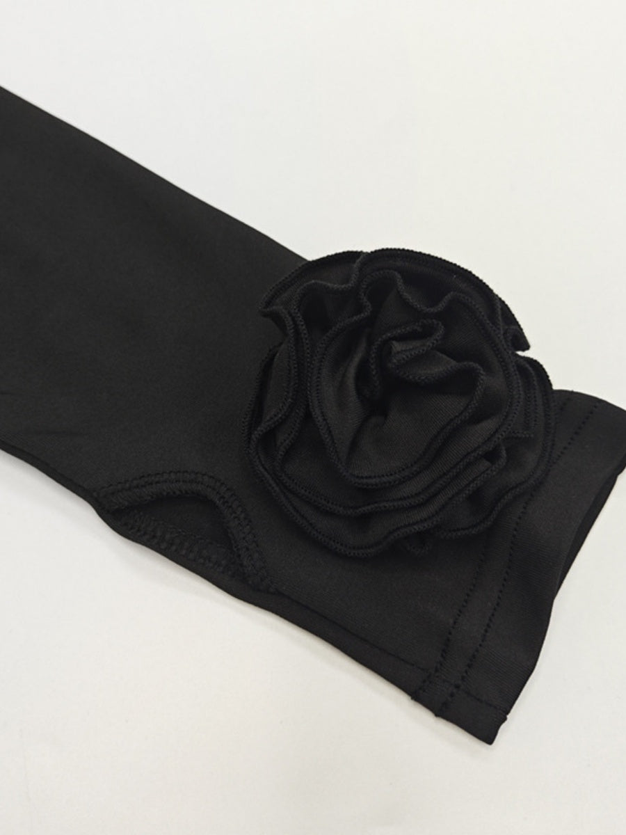 Liber Autumn Women's Pleated Solid Color Mini&Short Dresses