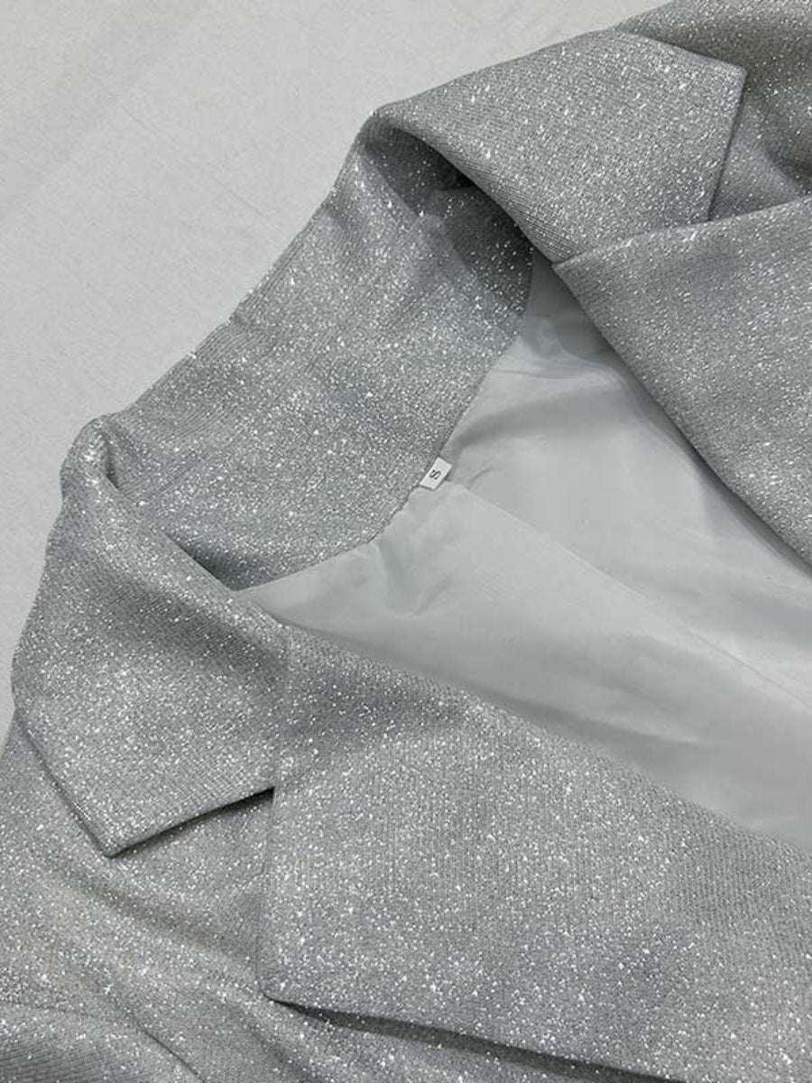 Liber Autumn Women's Sequins Blazers
