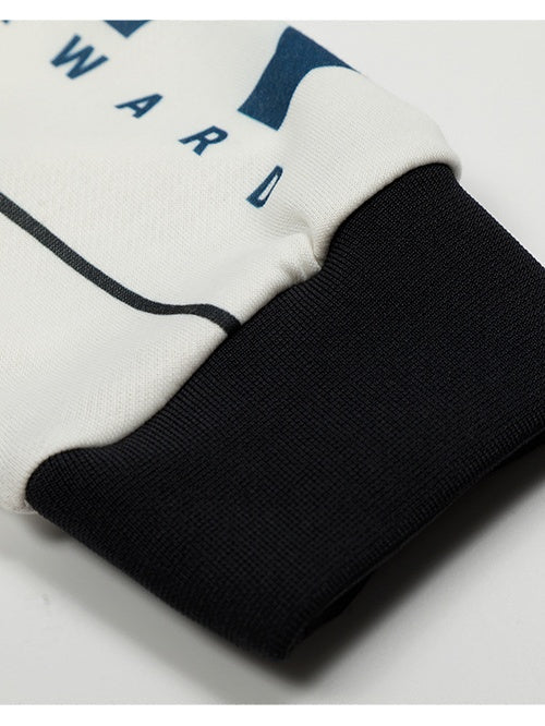 Liber Autumn Neutral wear Printed Letter T-shirts