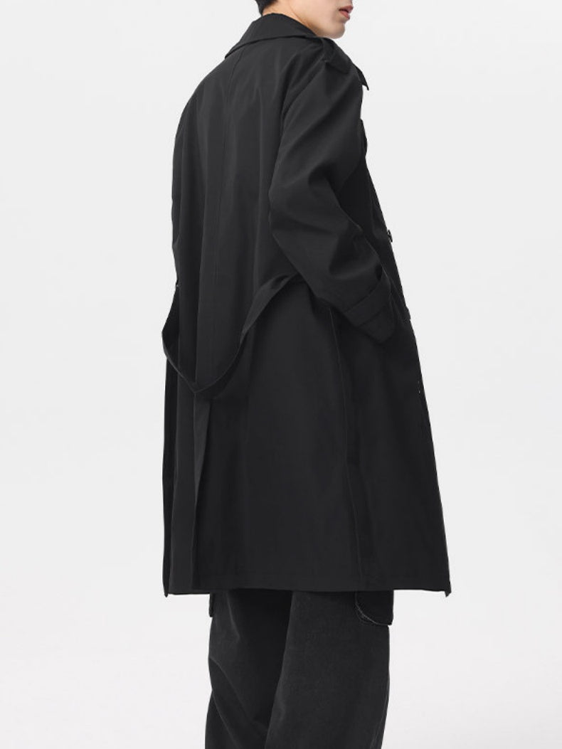 Double-breasted Mid-length Trench Coats