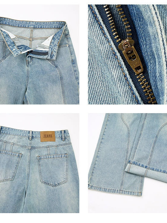 Deconstruction Type A Loose-fit Straight-fit Jeans