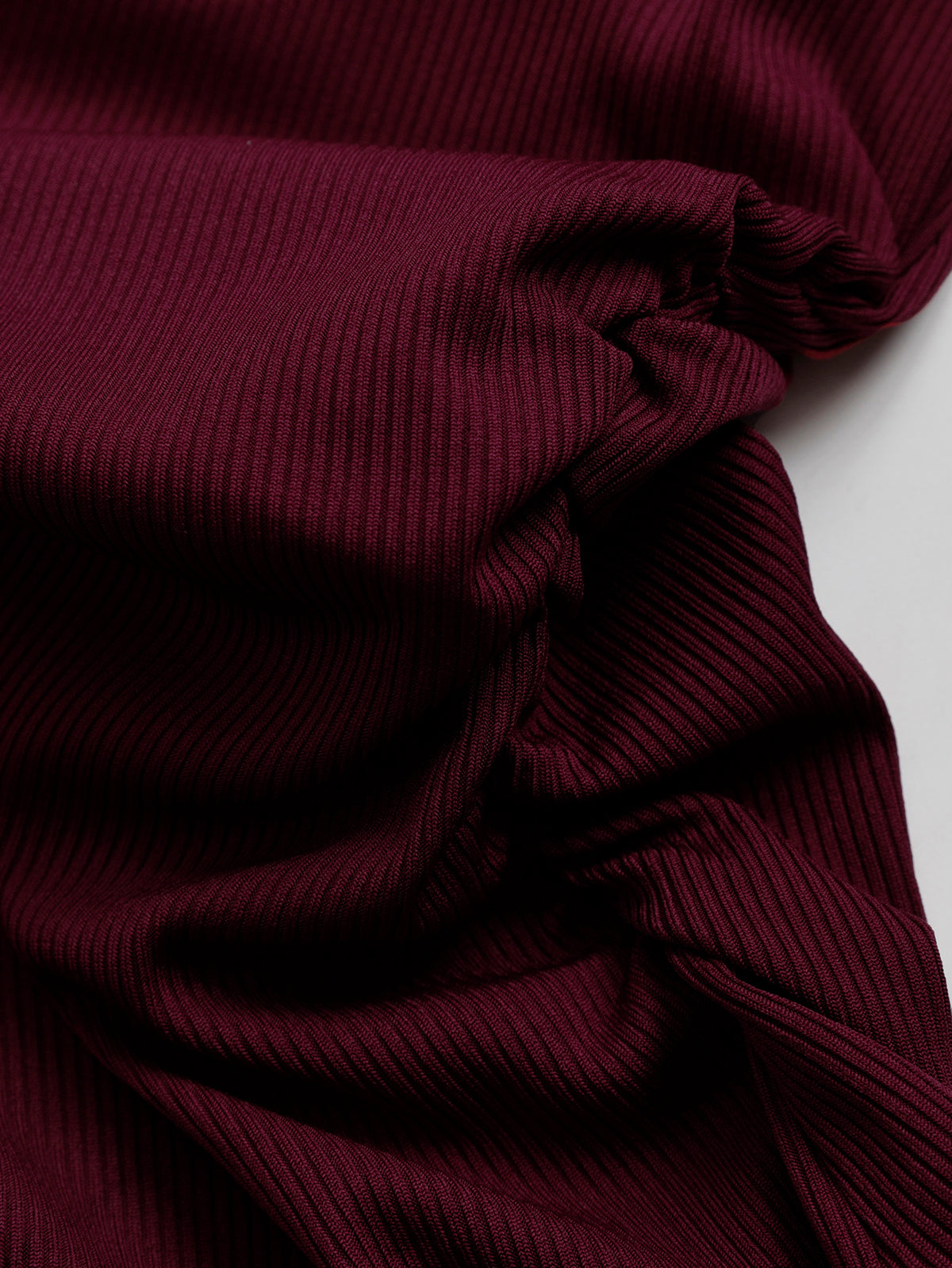 Long-sleeved Round Neck Top With Irregular Hem And Fishtail Pencil Skirt Two-piece Set