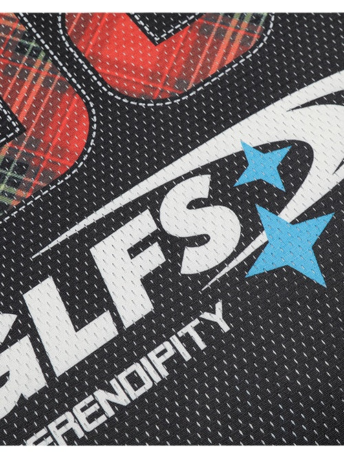 Liber Autumn Neutral wear Printed Letter T-shirts