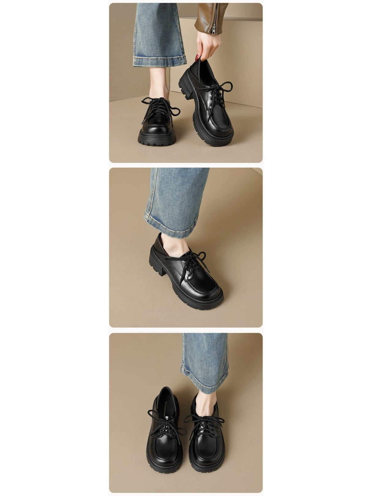 Liber Spring and autumn women's thick-soled flat shoes