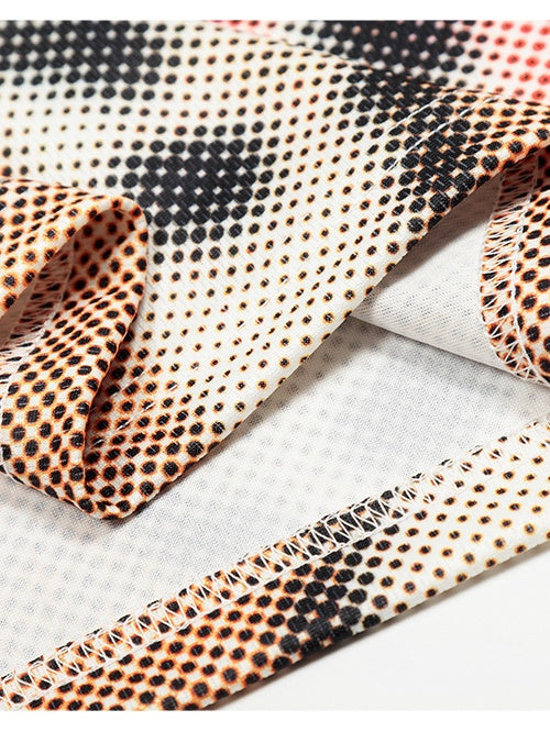 Liber Autumn Neutral wear Printed Letter T-shirts