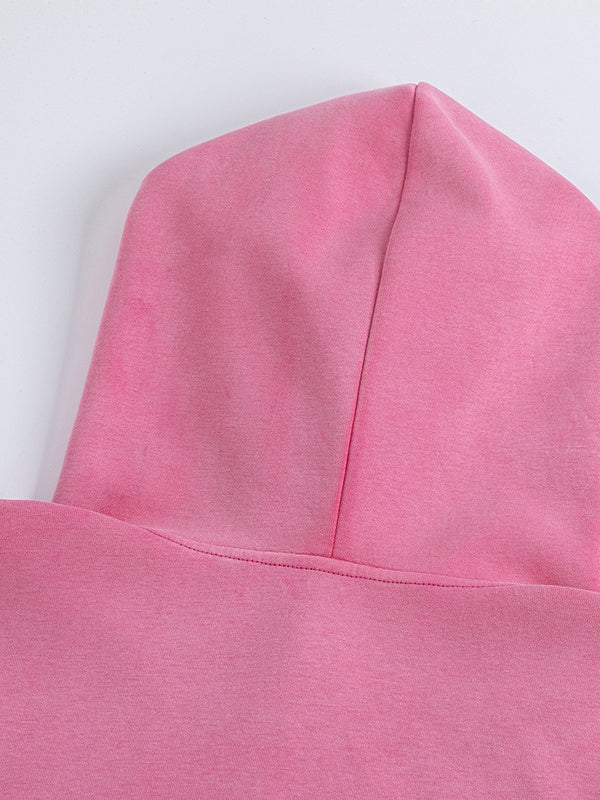 Liber Autumn Neutral wear Inkjet Printing Letter Sweatshirts&Hoodies