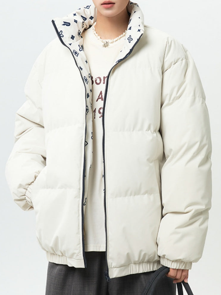 Reversible Thickening Loose Winter Coats
