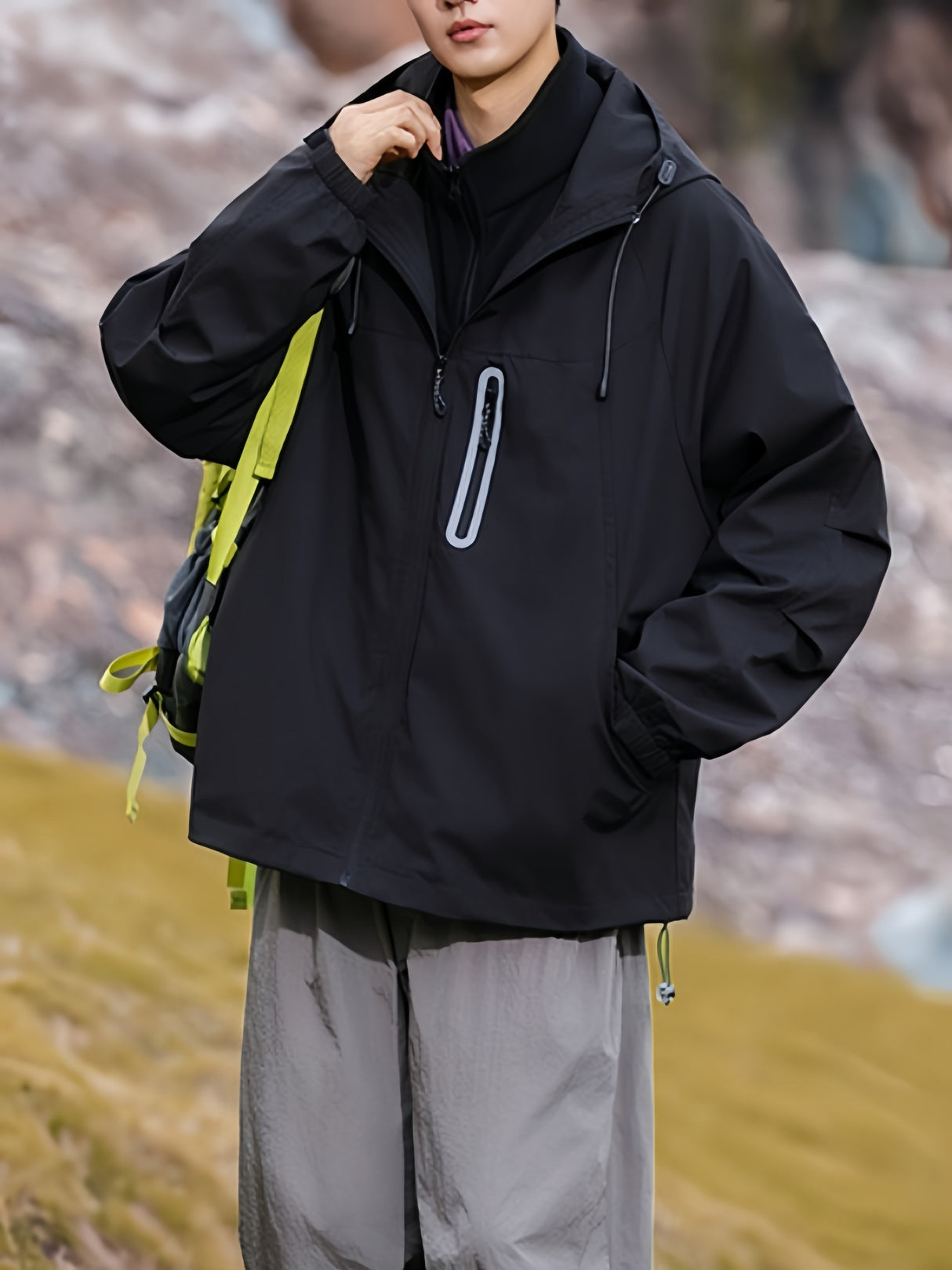 Outdoor Windproof Triple Fleece Windproof Jacket