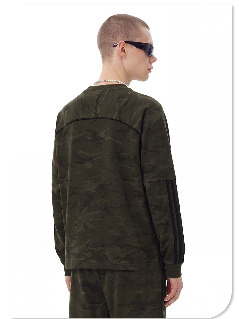 High Street Patchwork Camouflage T-shirt