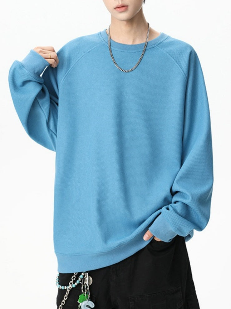 Liber Autumn Neutral wear Splicing Solid Color Sweatshirts&Hoodies