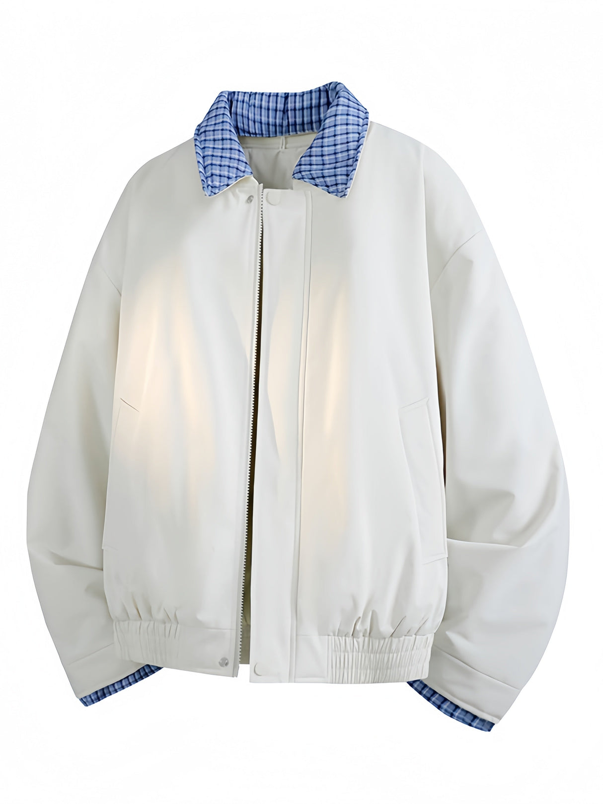 Detachable Two-piece Colorblock Flight Jacket