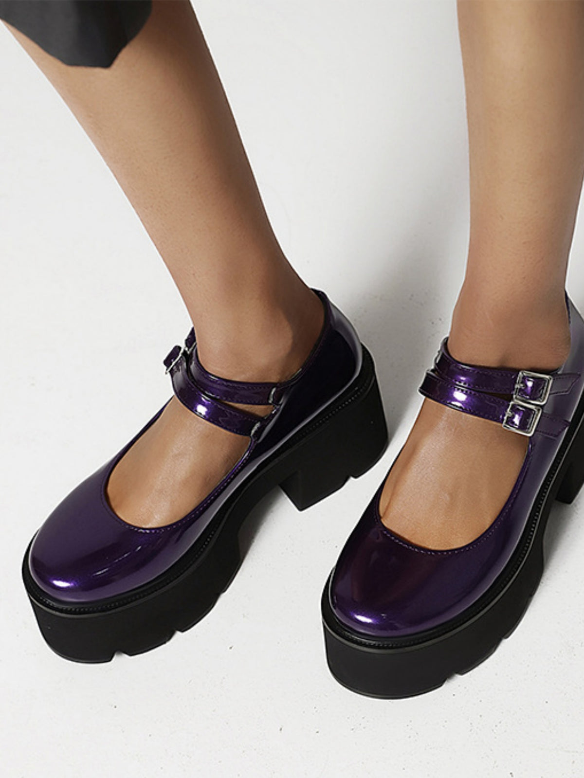 Platform Mary Janes
