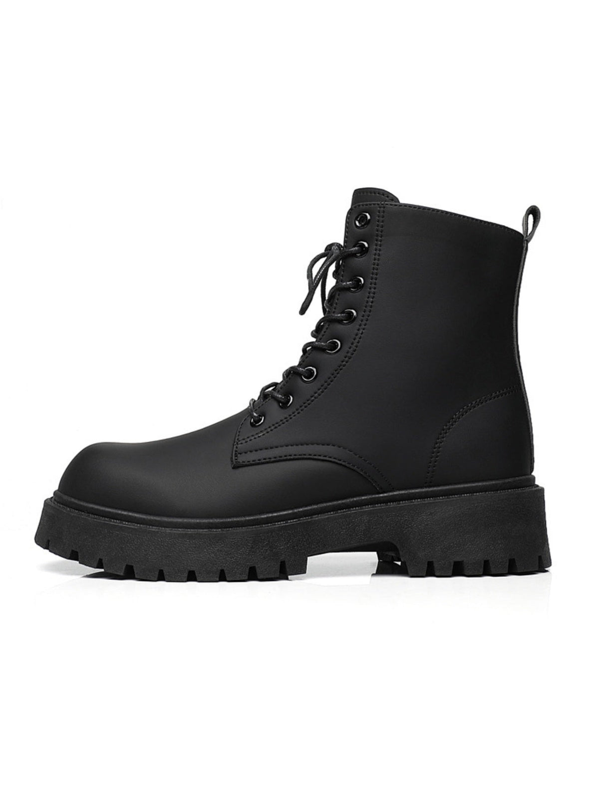 Britische Motorrad-Arbeitskleidung Martin-Stiefel