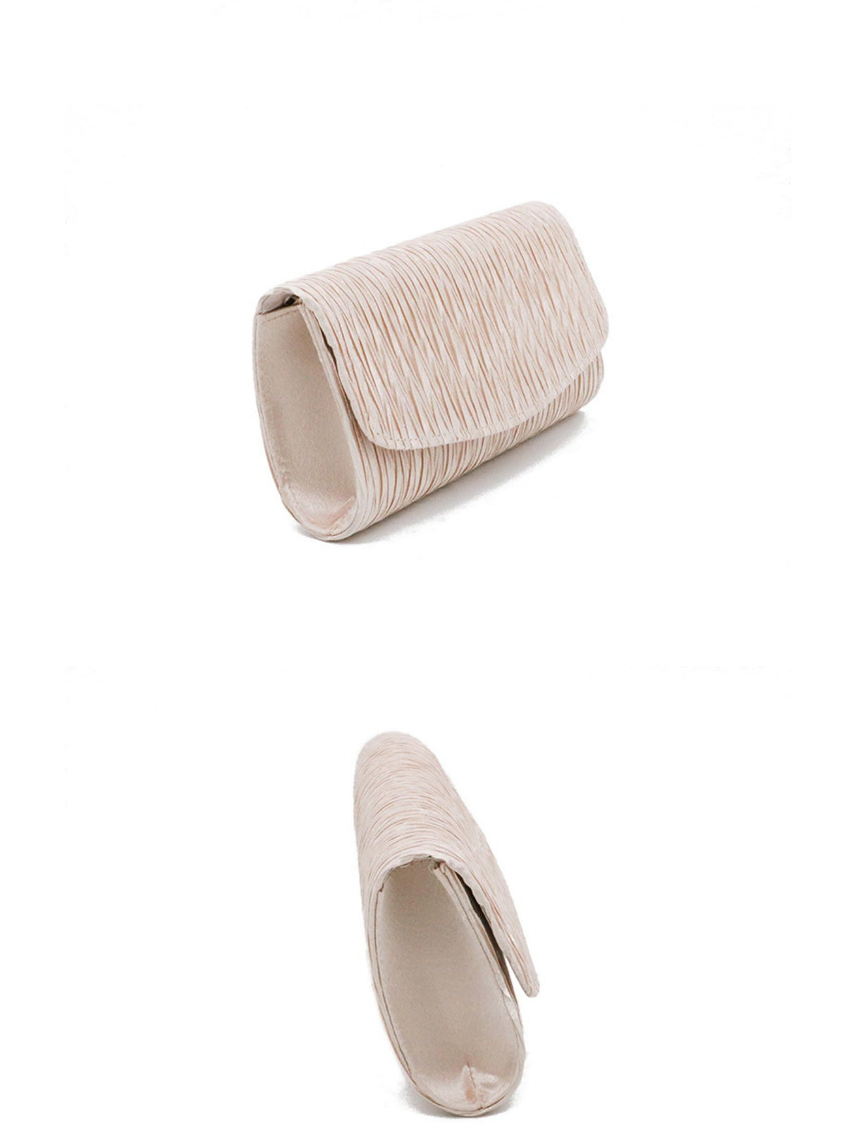 Liber Four Seasons ACC Pleated Flap Bag