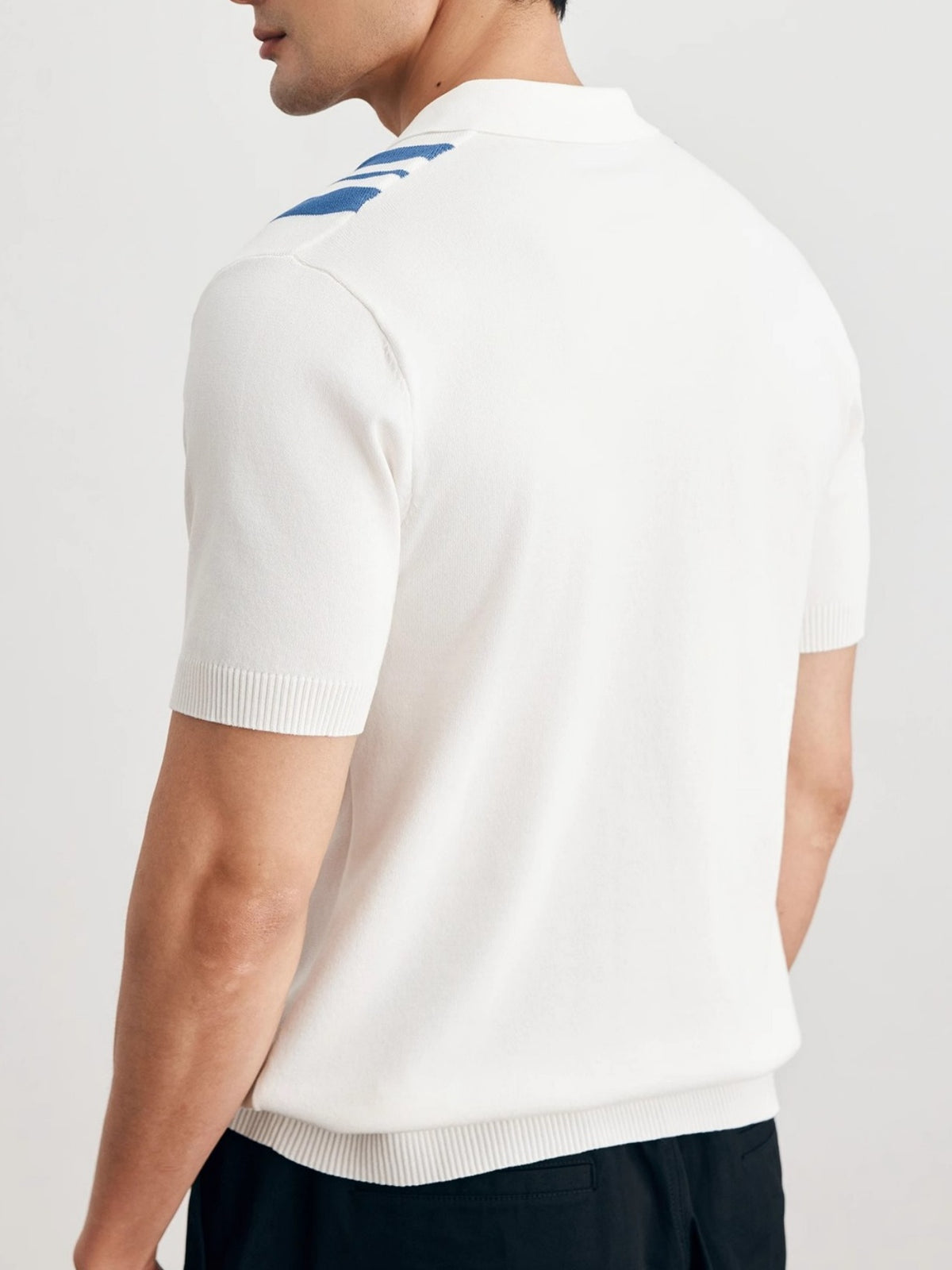 Vertical Stripe Old Money Style Polo Shirts