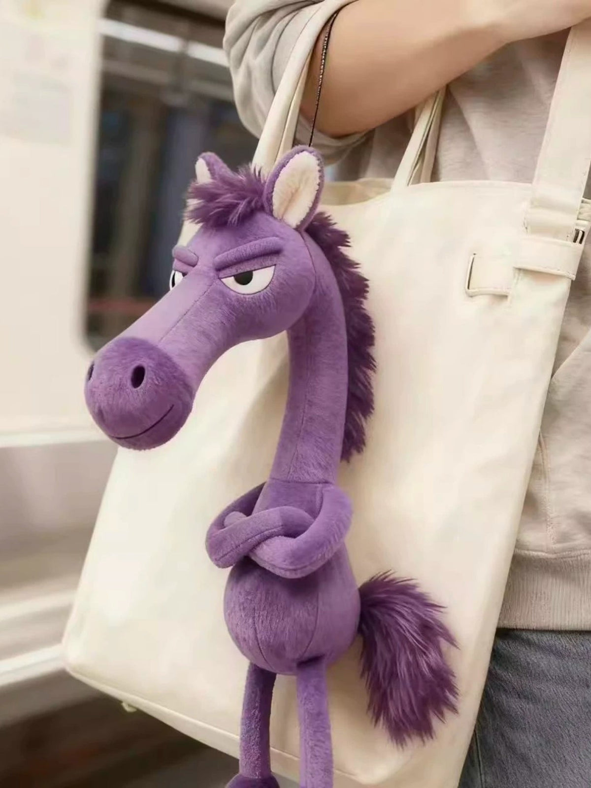 Kleines Pony Plüsch-Schlüsselanhänger