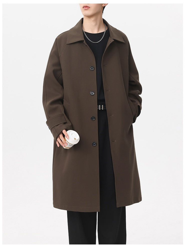 Cityboy Loose Leisure Mid-length Coats