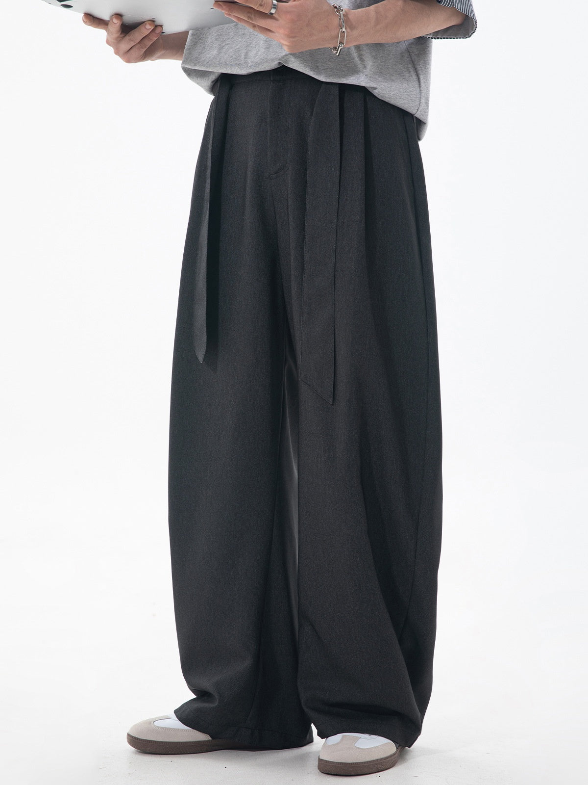 Imitation Denim CleanFit Machete Loose-fit Pants