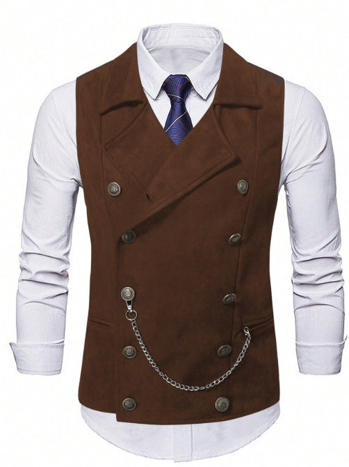 Slim-fit Business Suit Vests