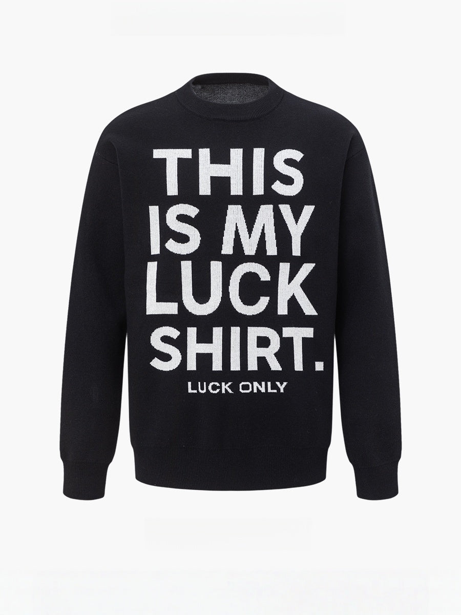 Loose Letter American Lucky Sweaters