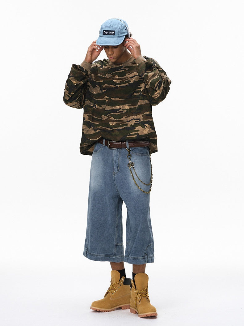 Liber Autumn Neutral wear Camouflage Camouflage T-shirts