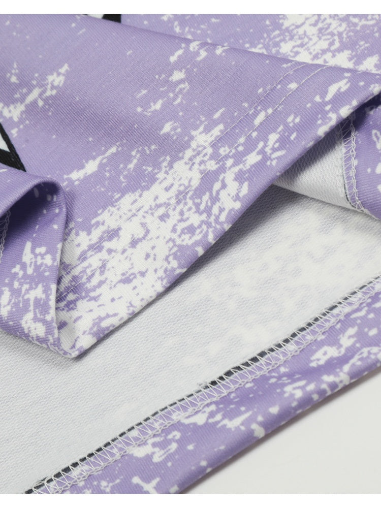 Liber Autumn Neutral wear Printed Letter T-shirts