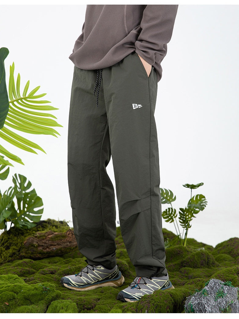 Gathering Adjustable Foot Opening Water-repellent Cargo Trousers