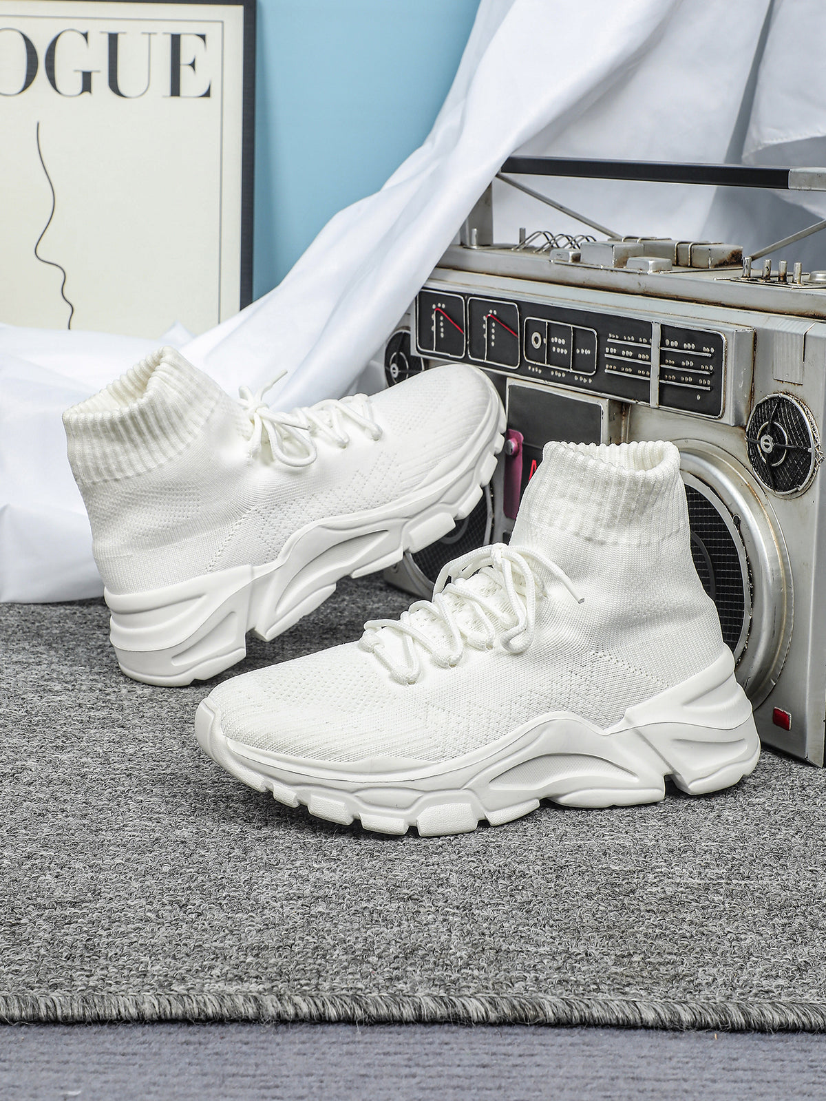 High-top Platform Women's Casual Sneakers