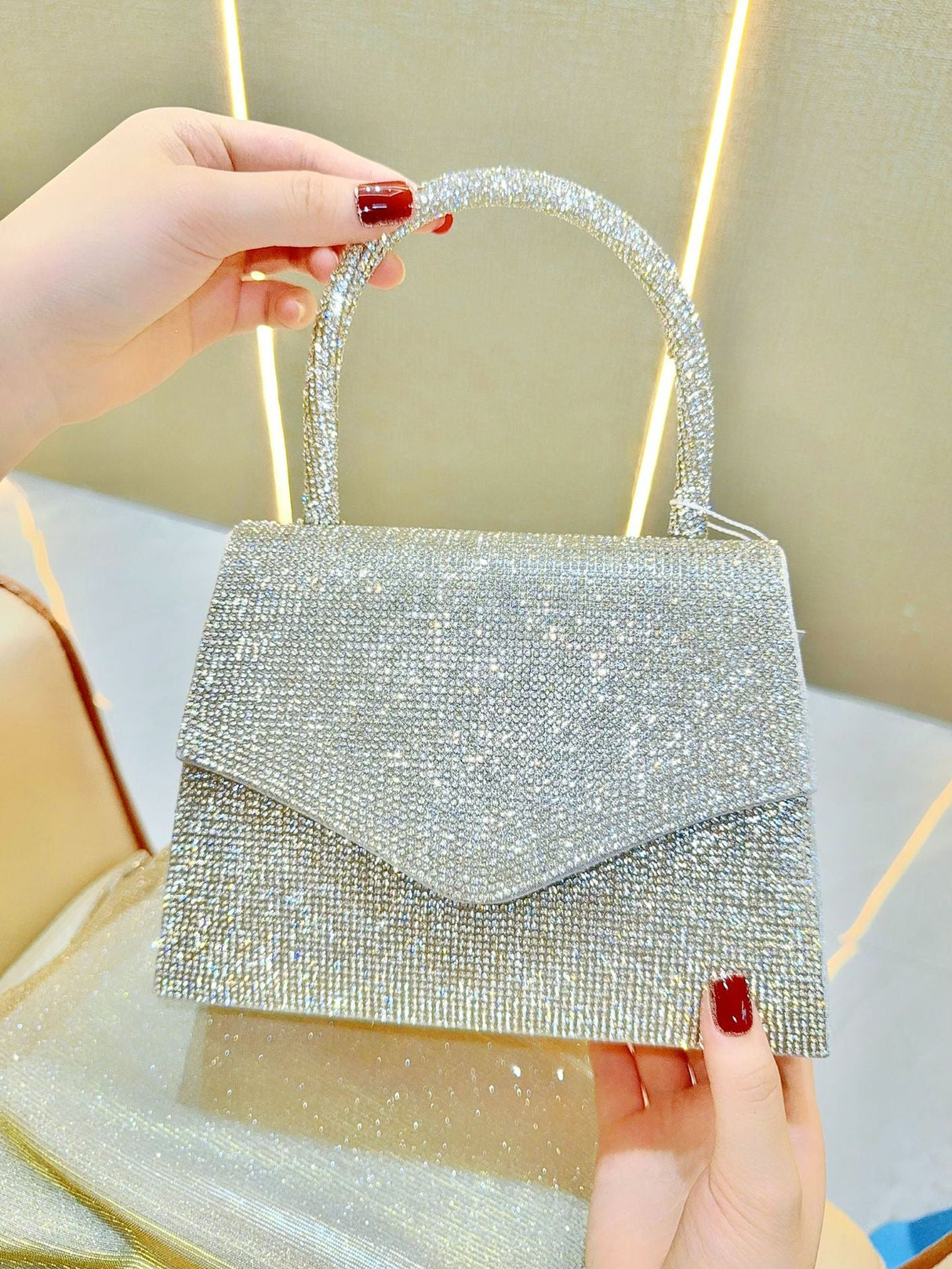 Liber Four Seasons ACC Diamond Small Square Bag