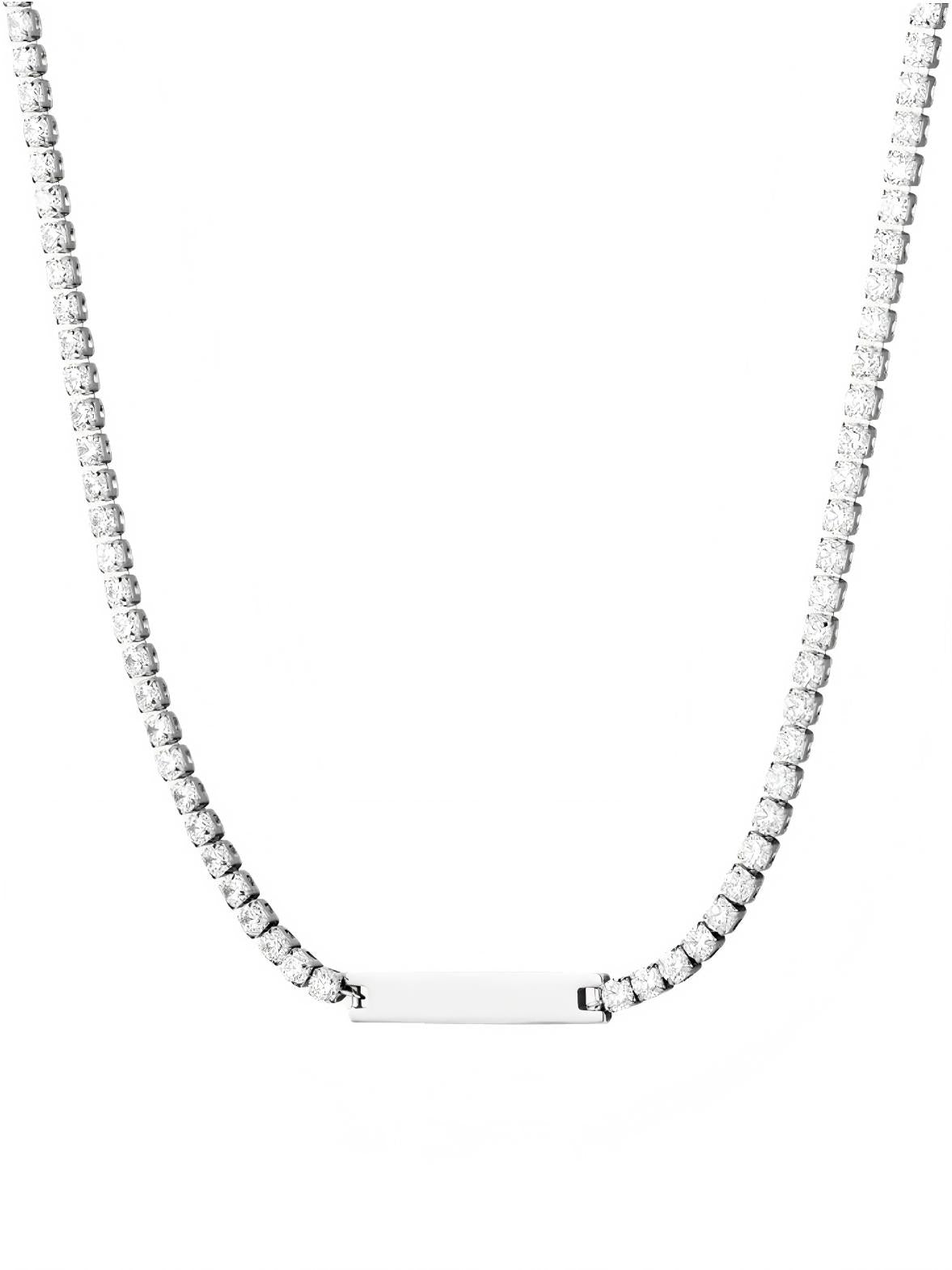 Rectangular necklace